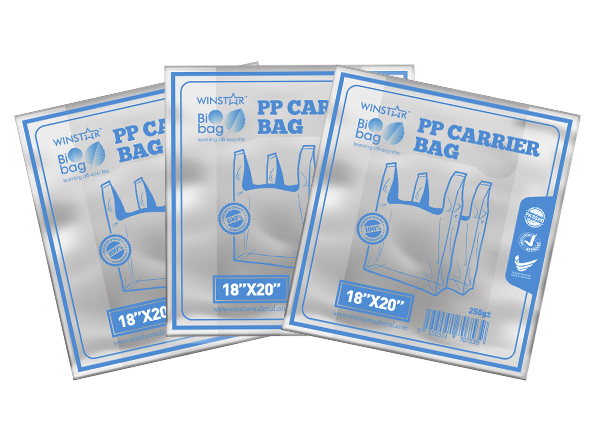 Transparent PP Carrier Bag